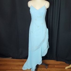 Sexy Elsa costume dress, Mary's Bridal, vtg, 8